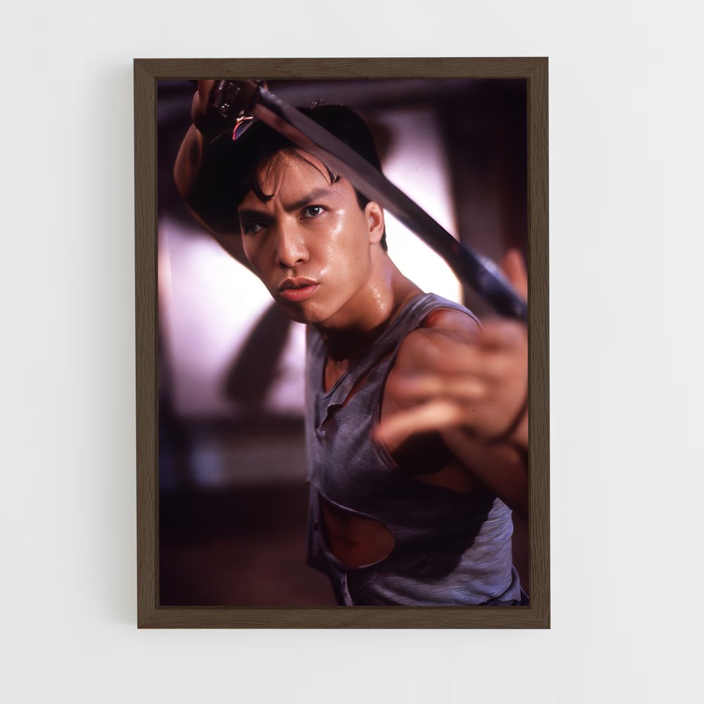 Poster Bruce Lee in Action – affiche Kung Fu (vue 5)